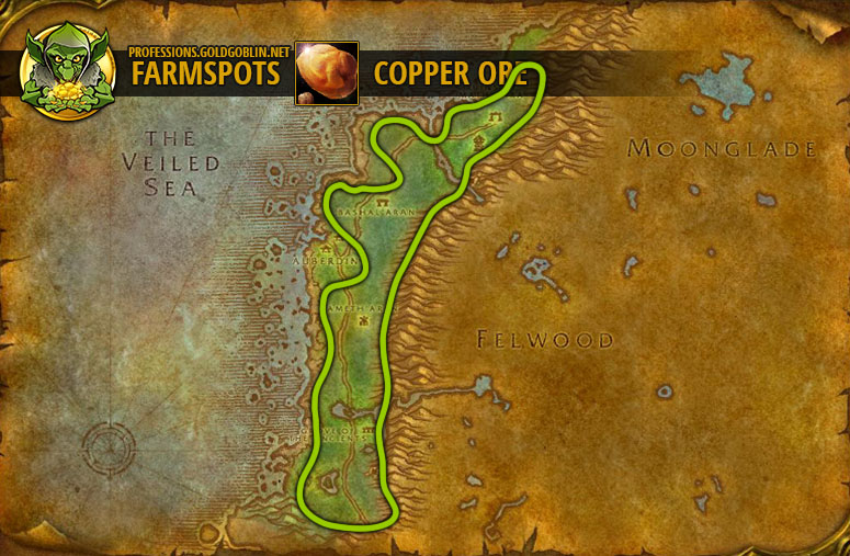 WoW Farming Copper Ore - World of Warcraft Classic Farm Guide | Digital ...