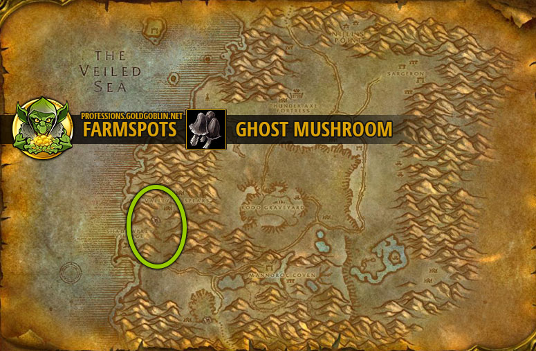 classic farming ghost mushroom desolace