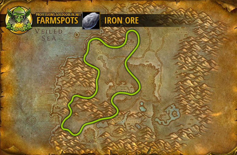 WoW Farming Iron Ore - World of Warcraft Classic Farm Guide