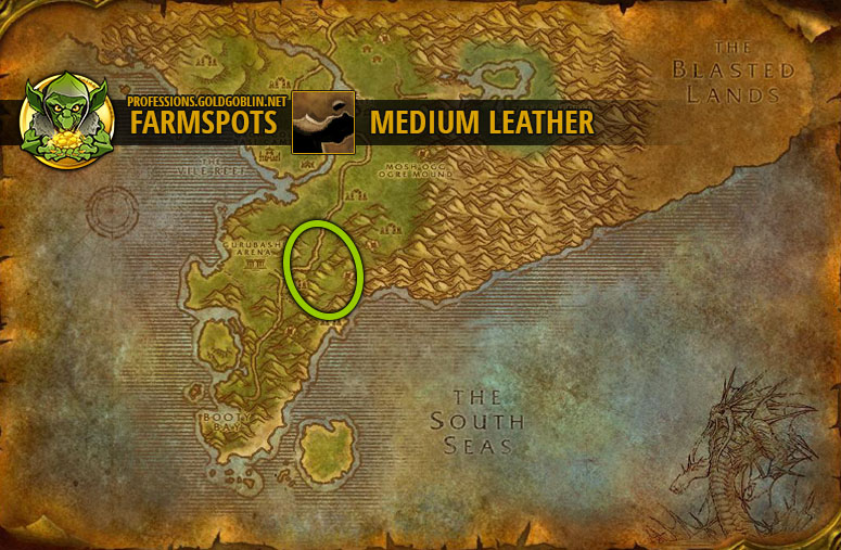 dredged leather farming guide - (patch 8.2) - wow-professions