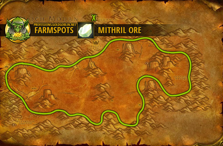 eternium ore farming wotlk