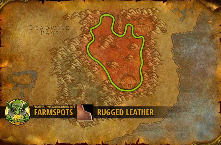 dredged leather farm wow