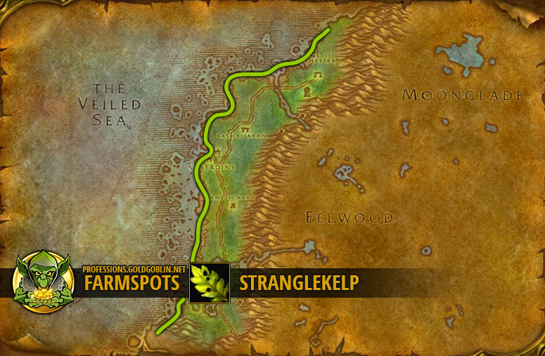 Wow Farming Stranglekelp World Of Warcraft Classic Farm Guide