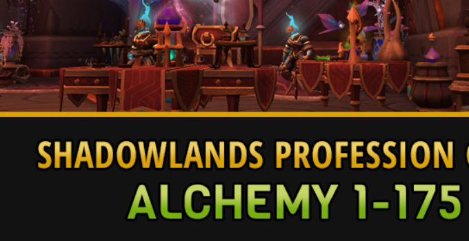 Shadowlands Alchemy Leveling Guide