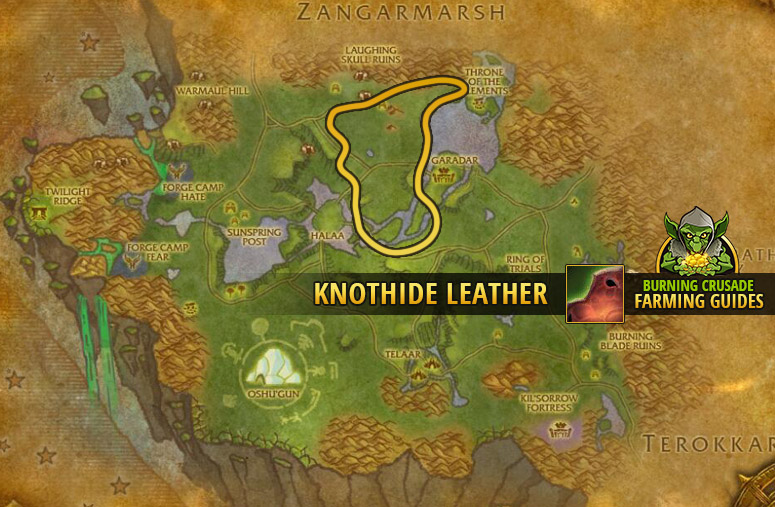 best place to farm dredged leather