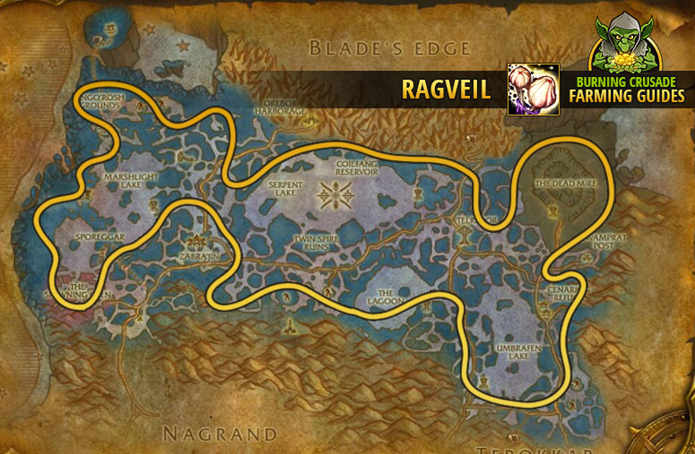 burning crusade classic farming ragveil